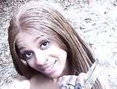 Outdoor Quickie With A Skinny Black Cutie