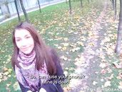 Girl Convinced To Give Him Head And Fuck Outdoors