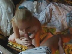 Blonde Warms Up In Winter With Hardcore Sex
