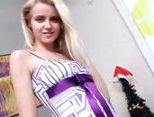 Seductive Striptease From A Pretty 18 Year Old Girl