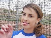 Softball Slut Gives Her Petite Body To His Big Cock